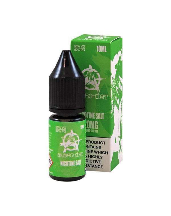 GREEN NICOTINE SALT E-LIQUID BY ANARCHIST