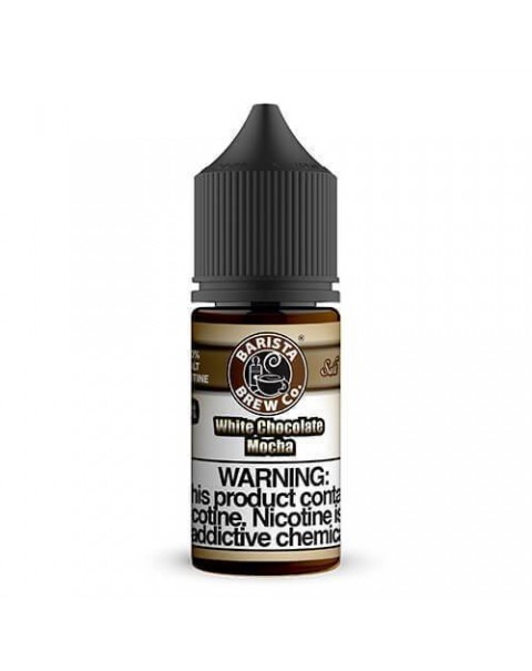 WHITE CHOCOLATE MOCHA NICOTINE SALT E-LIQUID BY BARISTA BREW CO.