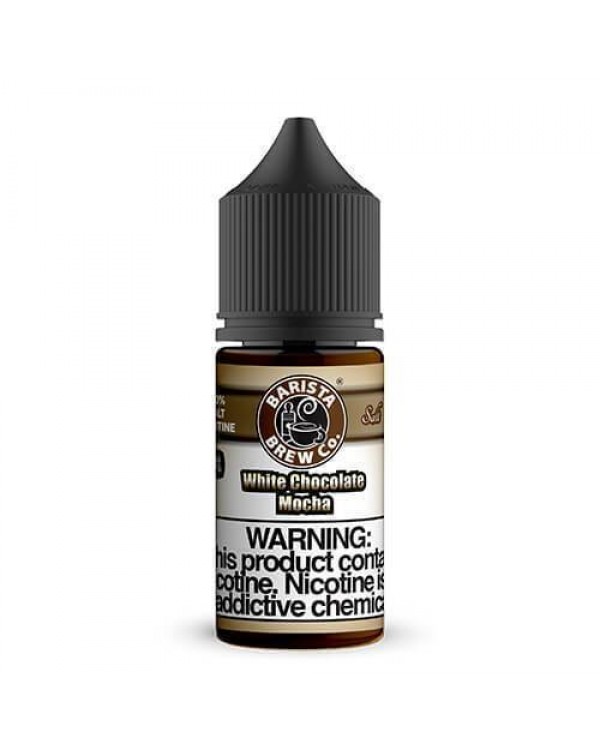 WHITE CHOCOLATE MOCHA NICOTINE SALT E-LIQUID BY BA...