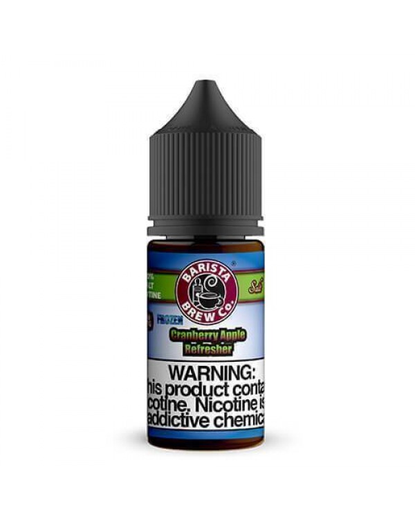 FROZEN CRANBERRY APPLE REFRESHER NICOTINE SALT E-L...