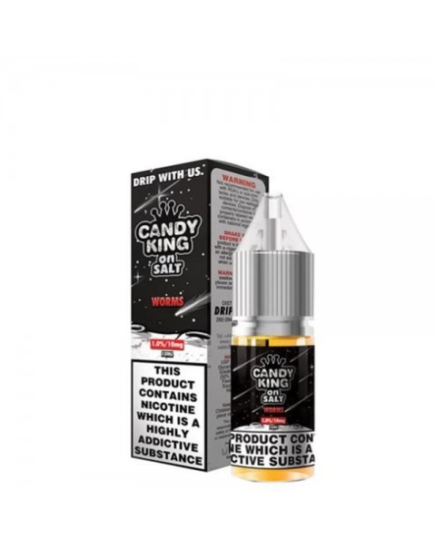 WORMS NICOTINE SALT E-LIQUID BY CANDY KING ON SALT