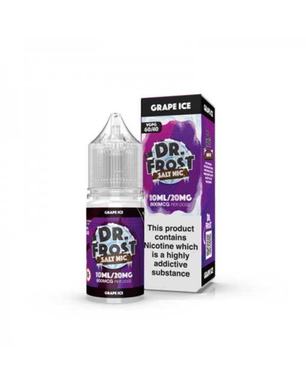 GRAPE ICE NICOTINE SALT E-LIQUID BY DR FROST