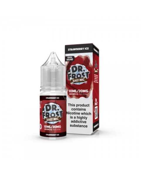 STRAWBERRY ICE NICOTINE SALT E-LIQUID BY DR FROST