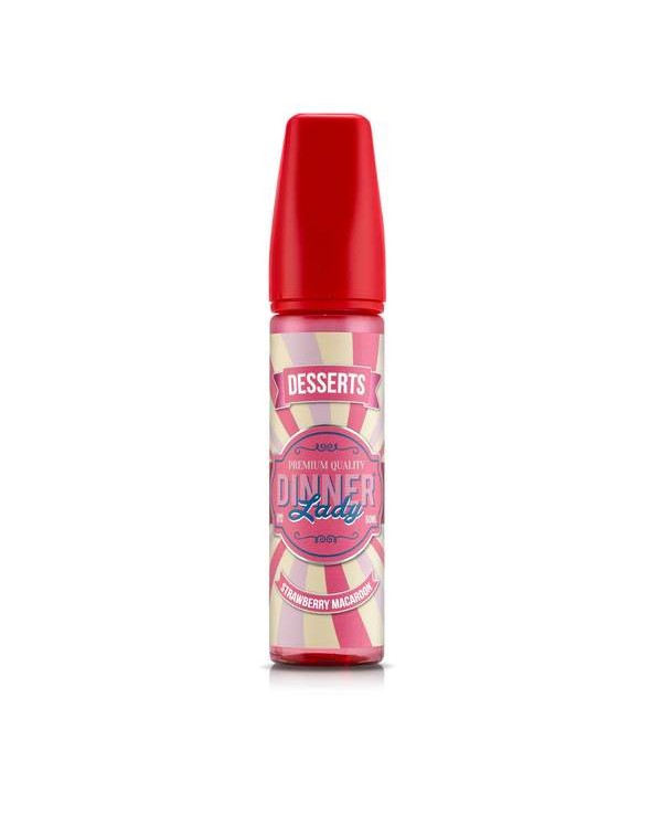 STRAWBERRY MACAROON E LIQUID BY DINNER LADY - DESS...