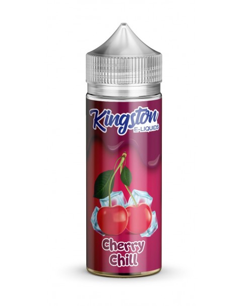 CHERRY CHILL E LIQUID KINGSTON MENTHOL 100ML 70VG