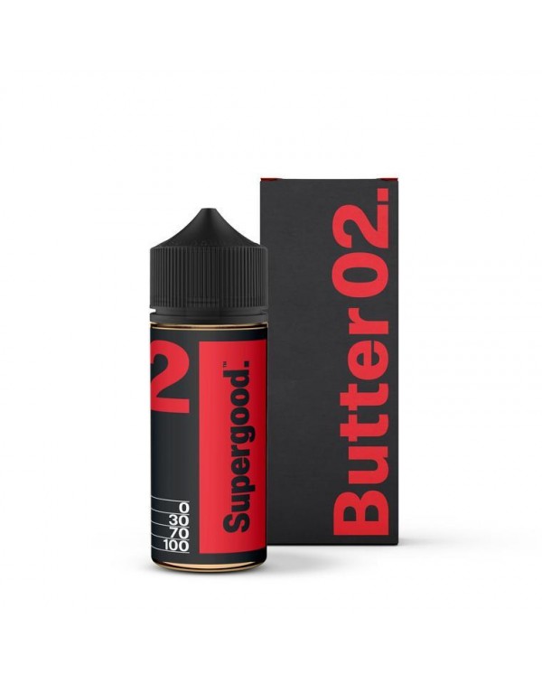 BUTTER 02.  E LIQUID BY SUPERGOOD 100ML 70VG