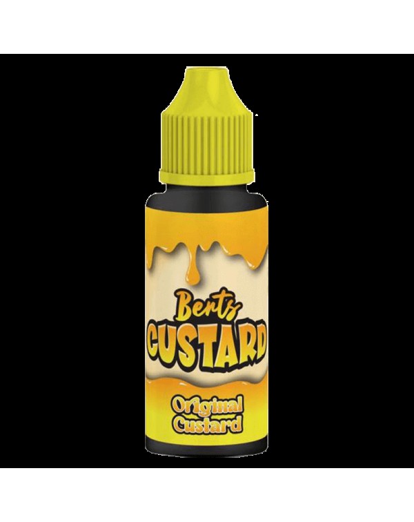 ORIGINAL CUSTARD E LIQUID BY BERT'S CUSTARD 10...