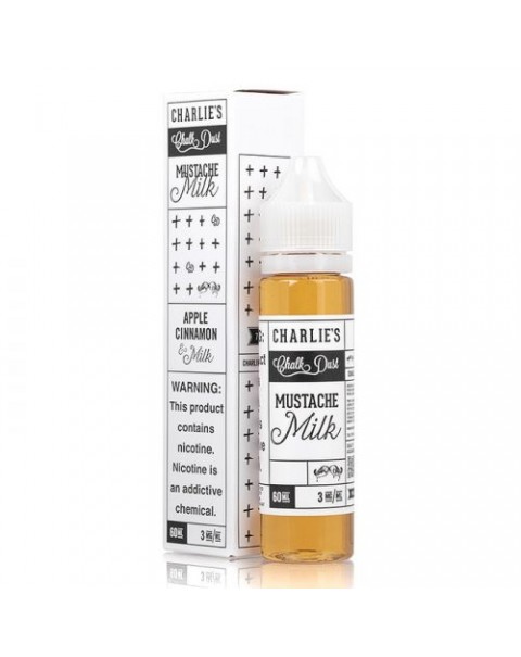 MUSTACHE MILK ICE E-LIQUID BY CHARLIE'S CHALK DUST 50ML 70VG