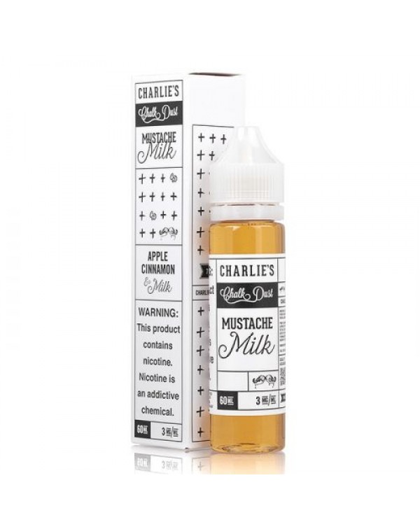 MUSTACHE MILK ICE E-LIQUID BY CHARLIE'S CHALK ...