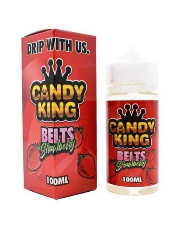 STRAWBERRY BELTS E LIQUID BY CANDY KING 100ML 70VG