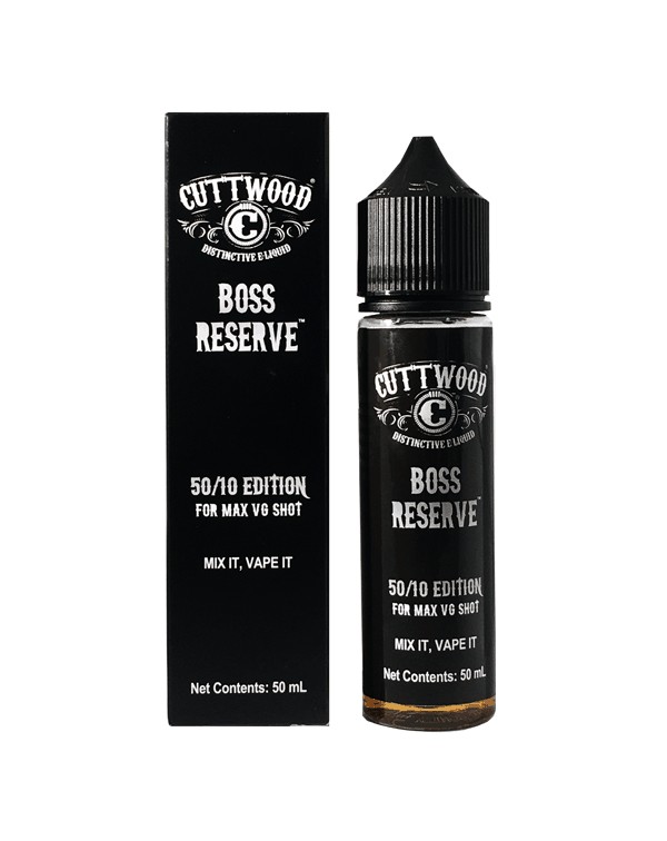 BOSS RESERVE E LIQUID BY CUTTWOOD 50ML 70VG