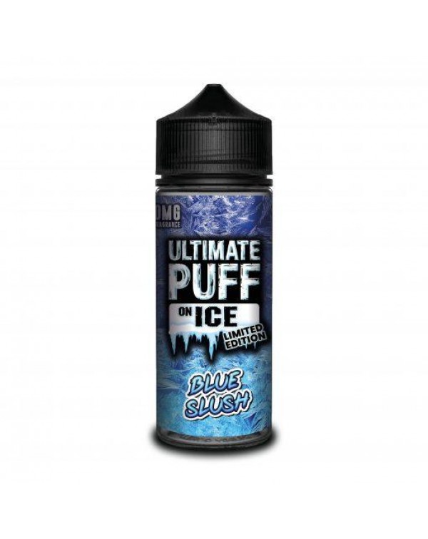 BLUE SLUSH E LIQUID BY ULTIMATE PUFF ON ICE 100ML ...