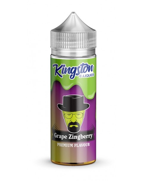 GRAPE ZINGBERRY E LIQUID KINGSTON ZINGBERRY 100ML 70VG