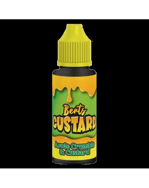 APPLE CRUMBLE & CUSTARD E LIQUID BY BERT'S CUSTARD 100ML 70VG