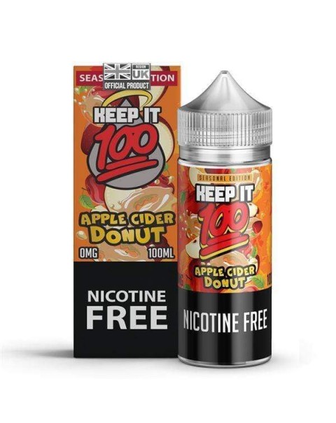 APPLE CIDER DONUT E LIQUID BY KEEP IT 100 100ML 70VG