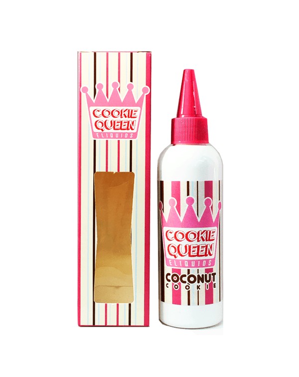 COCONUT COOKIE E LIQUID BY COOKIE QUEEN 80ML 70VG