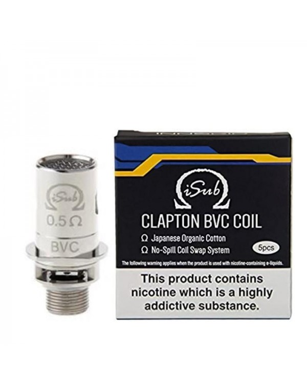 INNOKIN ISUB BVC CLAPTON REPLACEMENT VAPE COILS