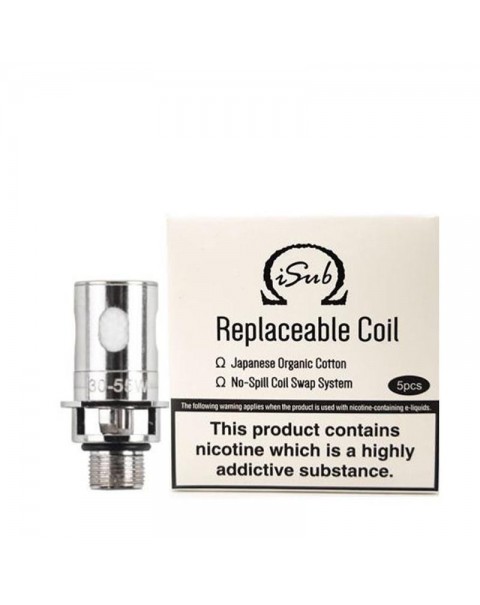 INNOKIN ISUB VAPE ATOMIZER REPLACEMENT COIL HEADS