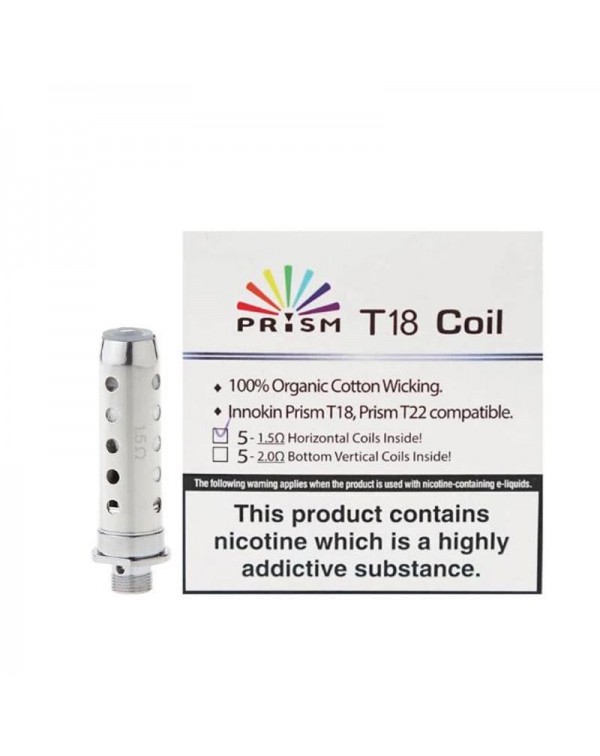 INNOKIN PRISM T18-T22 REPLACEMENT VAPE COILS