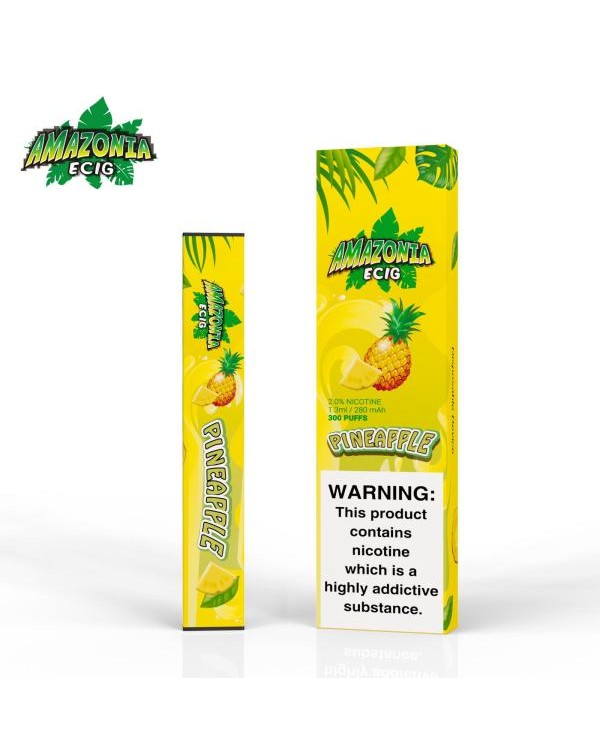 PINEAPPLE BY AMAZONIA 20MG - 300 PUFFS DISPOSABLE ...