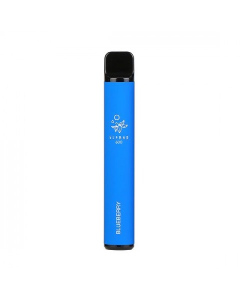 Blueberry Elfbar / Elf Bar 600 Puffs Disposable Vape