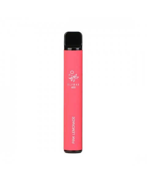 Pink Lemonade Elfbar / Elf Bar 600 Puffs Disposable Vape