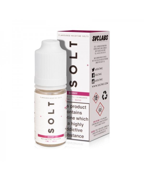 BERRY NICOTINE SALT E-LIQUID BY SOLT