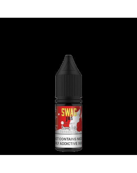 CHERRY COLA VAPORLESS NICOTINE SALT E-LIQUID BY SWAG JUS NICSALT