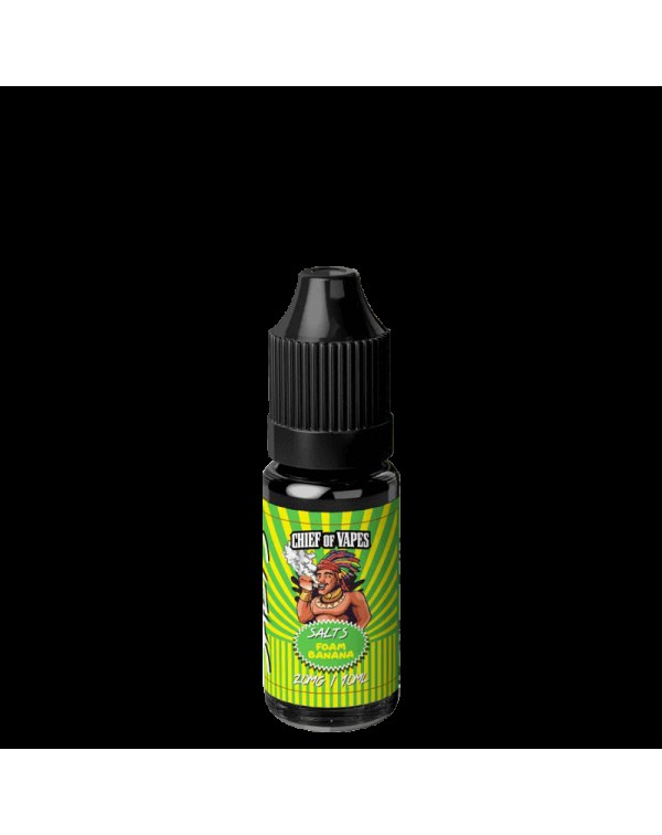 FOAM BANANA NICOTINE SALT E-LIQUID BY CHIEF OF VAP...