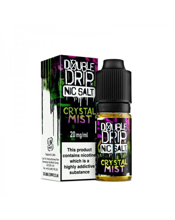 CRYSTAL MIST NIC SALT E-LIQUID BY DOUBLE DRIP