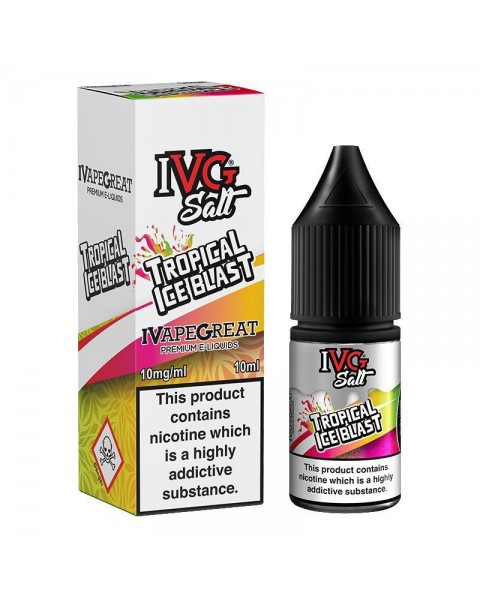 TROPICAL ICE BLAST NICOTINE SALT E-LIQUID BY I VG SALT