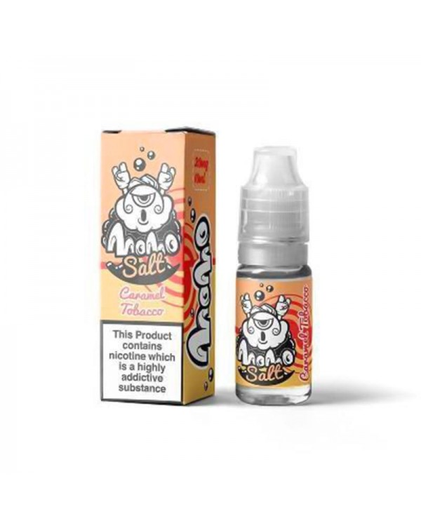 CARAMEL TOBACCO NICOTINE SALT E-LIQUID BY MOMO SAL...