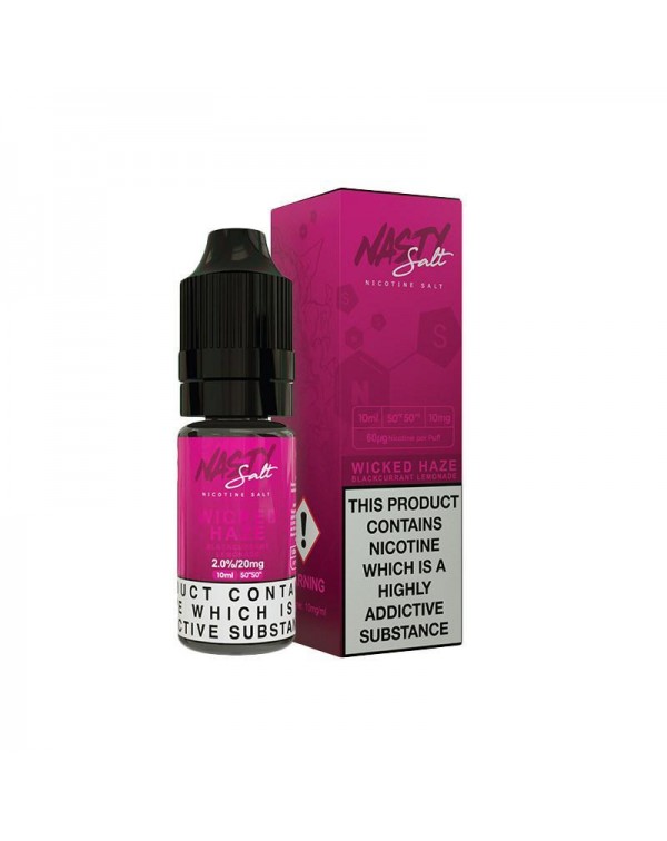 WICKED HAZE NICOTINE SALT E-LIQUID BY NASTY SALT