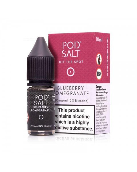 BLUEBERRY POMEGRANATE NICOTINE SALT E-LIQUID BY POD SALT CORE RANGE