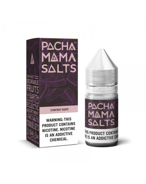 STARFRUIT GRAPE NICOTINE SALT E-LIQUID BY PACHA MAMA SALTS