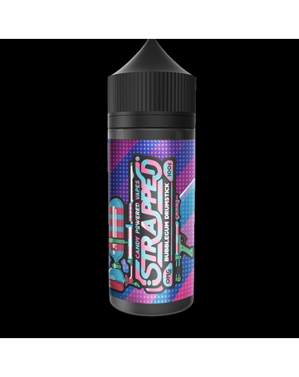 BUBBLEGUM DRUMSTICK E LIQUID BY STRAPPED 100ML 70V...