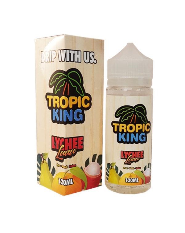 LYCHEE LUAU E LIQUID BY TROPIC KING 100ML 70VG