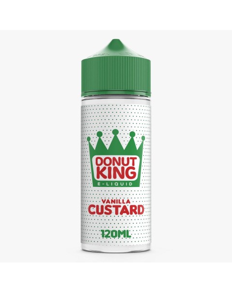 VANILLA CUSTARD E LIQUID BY DONUT KING  100ML 70VG