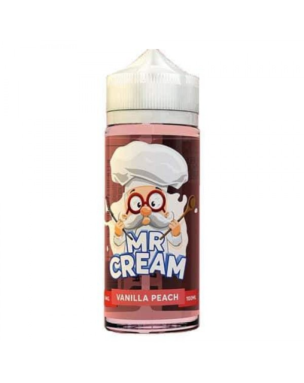 VANILLA PEACH E LIQUID BY DR FROST - MR CREAM 100M...