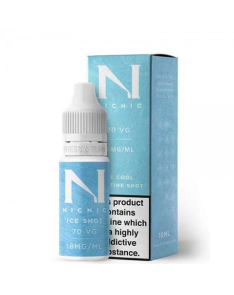 NIC NIC ICE SHOT 70/30 NICOTINE BOOSTER SHOT