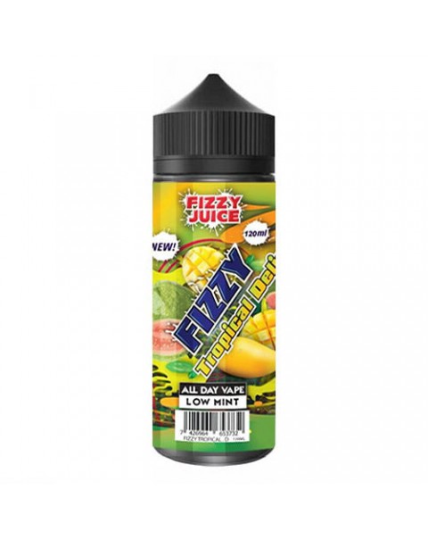 FIZZY TROPICAL DELIGHT E LIQUID BY FIZZY JUICE - MOHAWK & CO 100ML 70VG